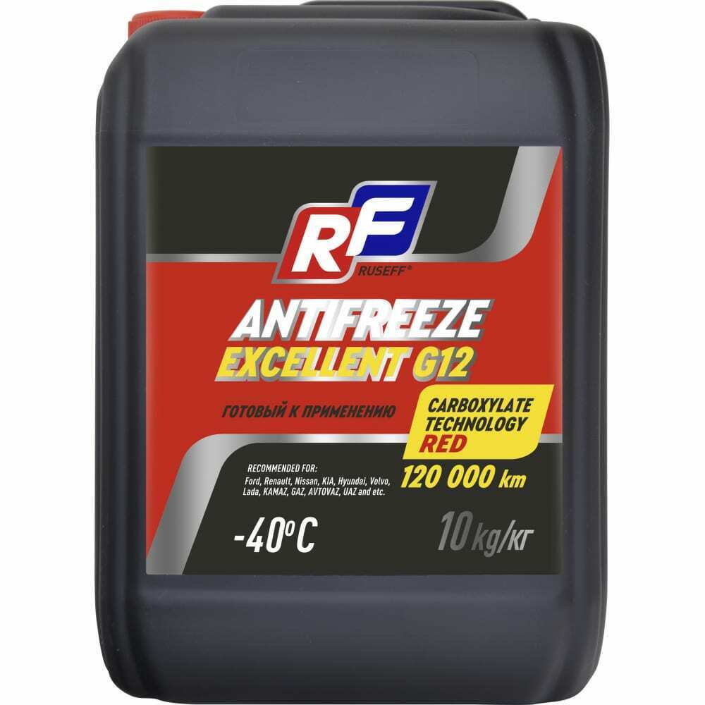 Антифриз ANTIFREEZE EXCELLENT G12 40 (10кг)